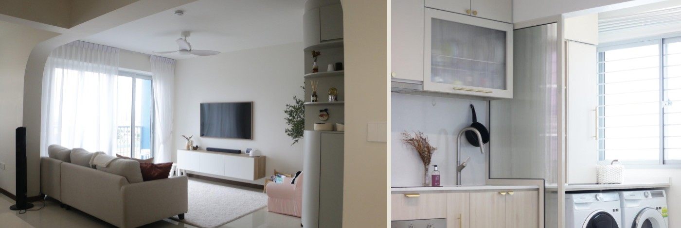 90B Jalan Satu living room