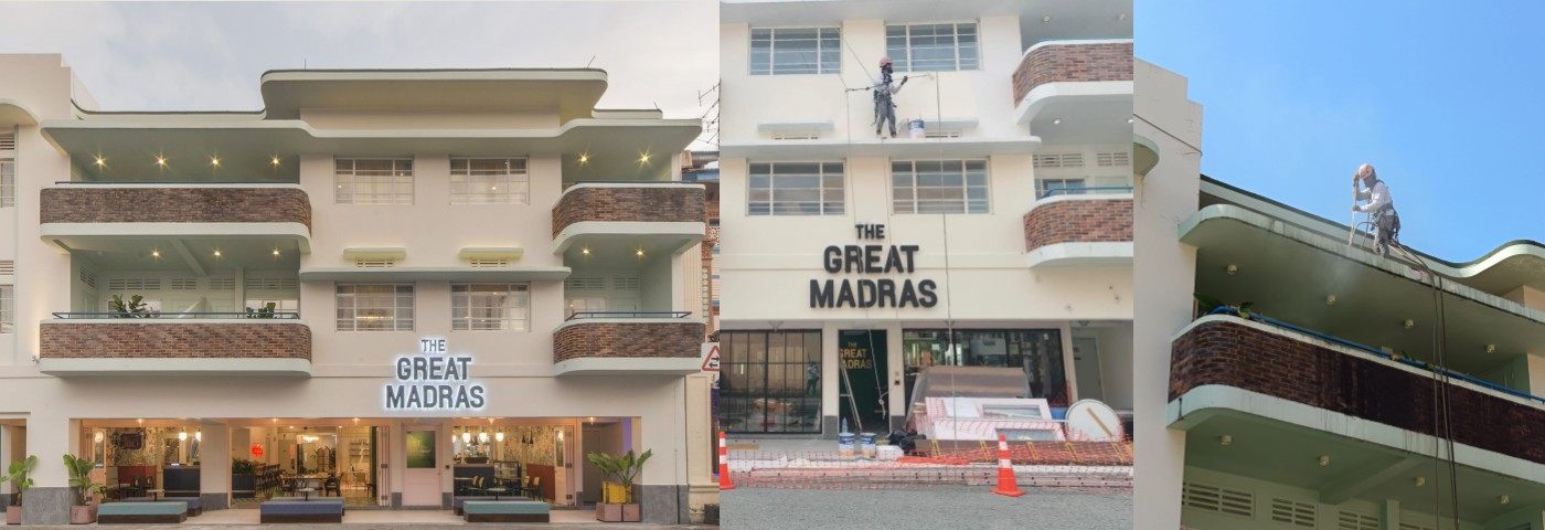 The Great Madras Hotel facade